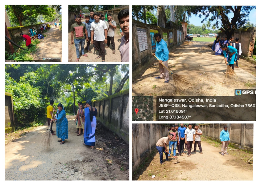 Swachhata Abhiyan by Staff and Pupil Teachers